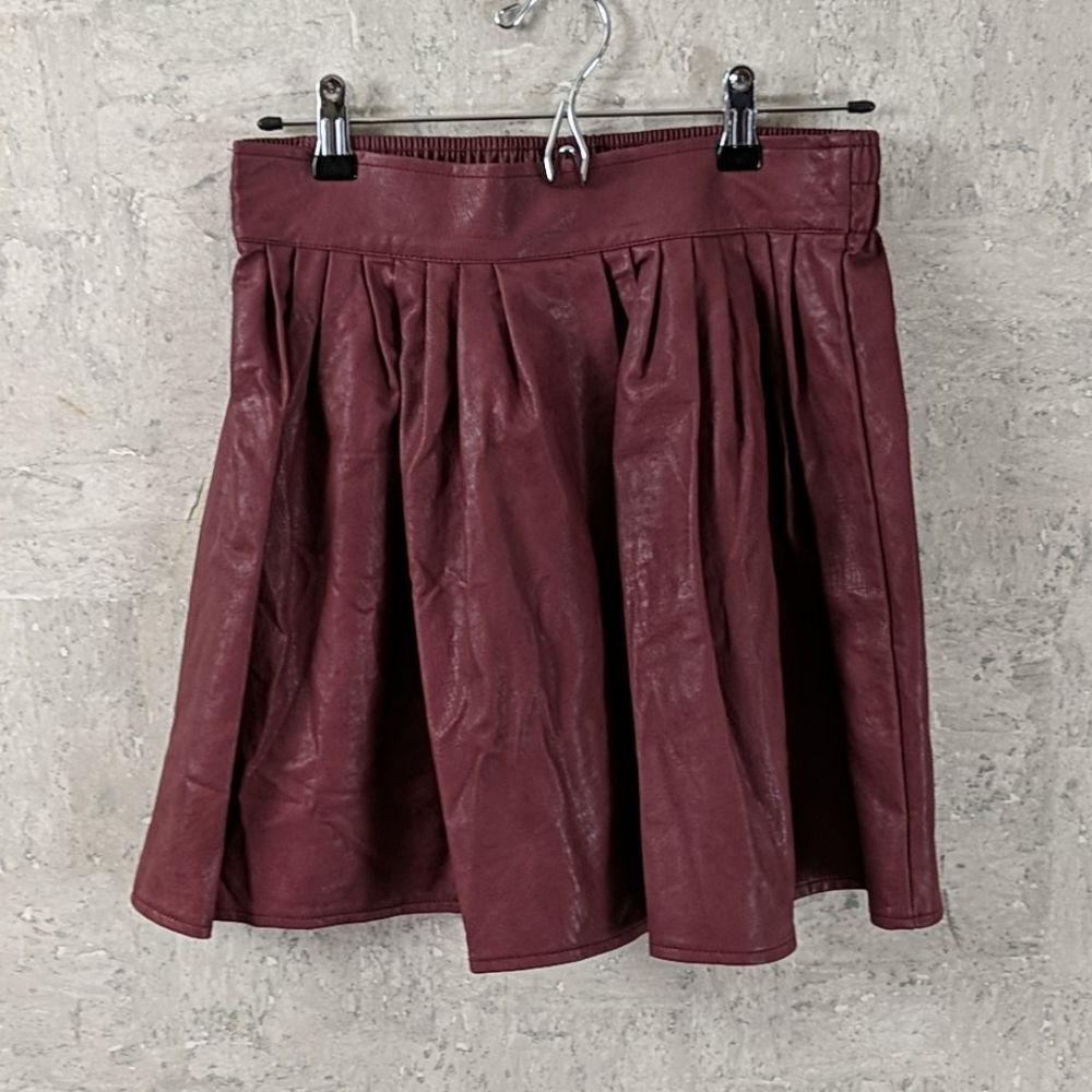 Perfect vegan leather skirt